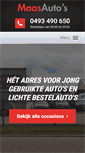 Mobile Screenshot of maasauto.nl